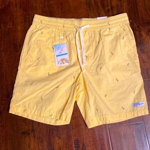 Yellow men’s swim shorts trunks. Size M or 32